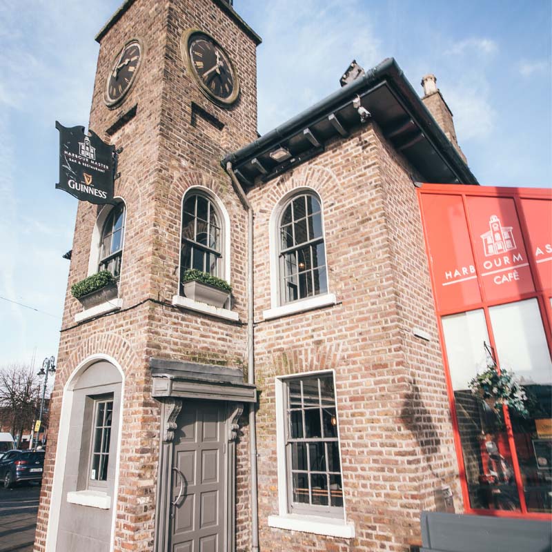 An outside view of our historic harbourmaster house