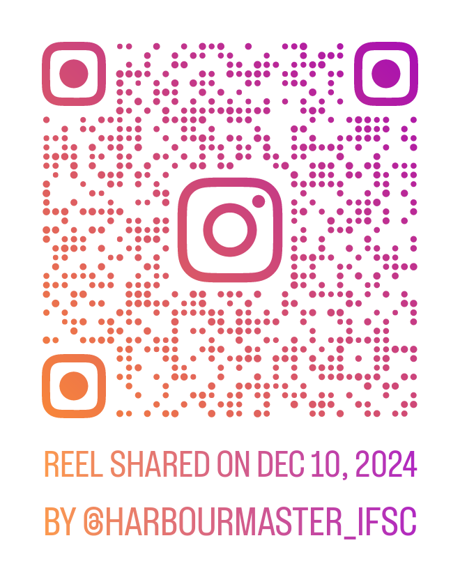 Instgram QR Code for harbourmaster competition