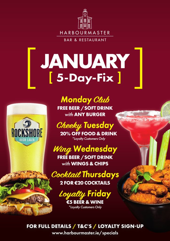 Harbourmaster Jan 26 Promos