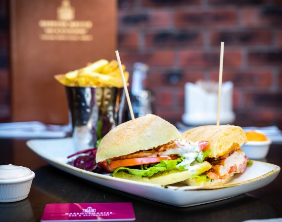 Harbourmaster Chicken Club Sandwich