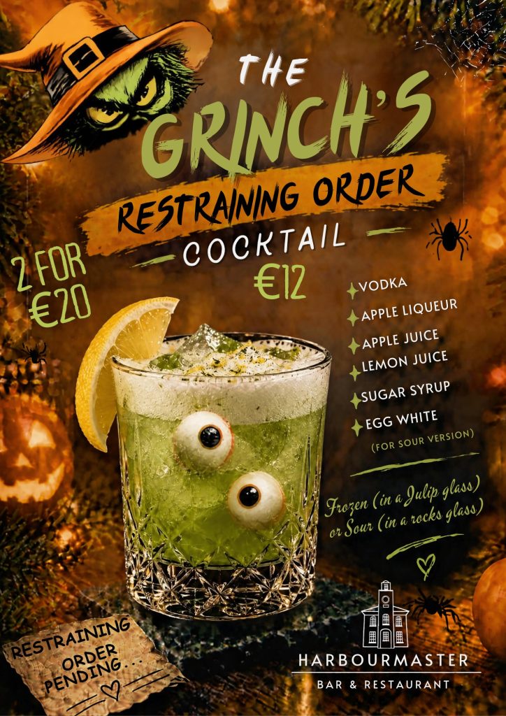 Grinches Restraining Order_Halloween Poster